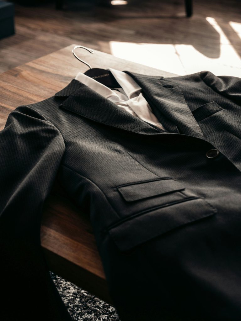Suit for interview